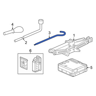 Honda OE - Floor Jack Handle
