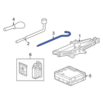 Honda OE - Floor Jack Handle