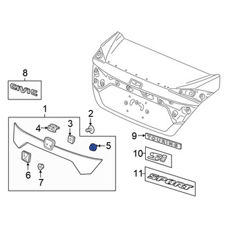 Honda OE - Console Clip