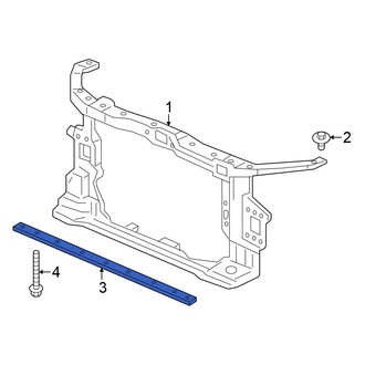 Honda OE - Radiator Support Panel Brace