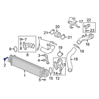 Honda OE - Engine Coolant Outlet Housing Bolt