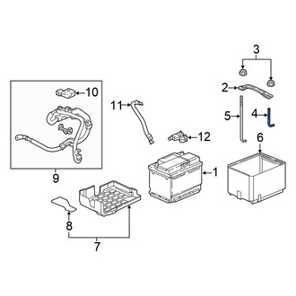 Honda OE - Battery Hold Down Stud
