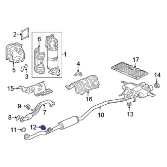 Honda OE - Exhaust System Hanger