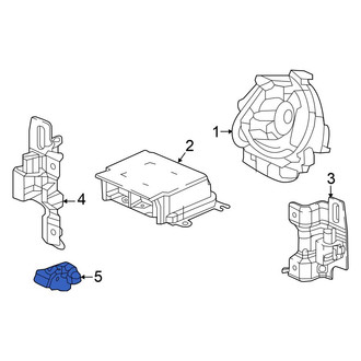 Honda OE - Rear Air Bag Impact Sensor