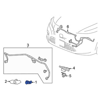 Honda OE - Rear Outer Parking Aid Sensor