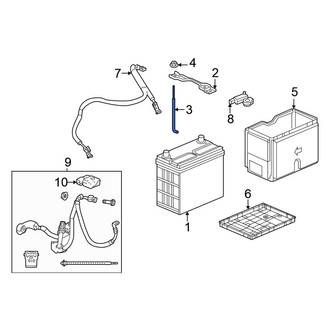 Honda OE - Battery Hold Down Stud