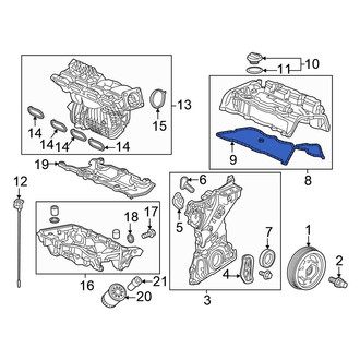 Honda OE - Engine Valve Cover Gasket