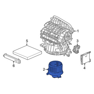 Honda OE - HVAC Blower Motor