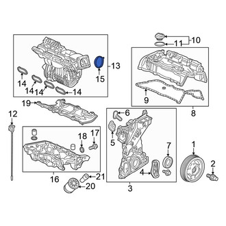 Honda OE - Fuel Injection Throttle Body Mounting Gasket