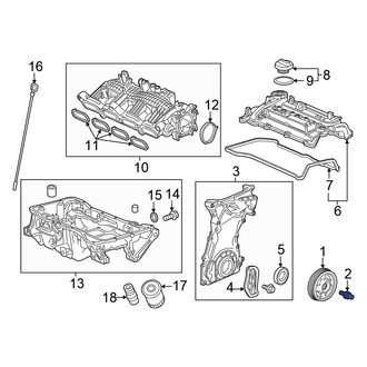 Honda OE - Engine Crankshaft Pulley Bolt