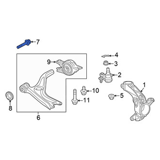 Honda OE - Suspension Control Arm Bolt