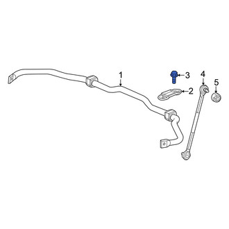 Honda OE - Suspension Stabilizer Bar Bracket Bolt