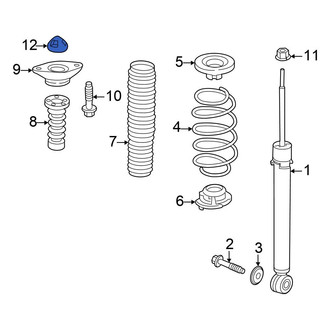 Honda OE - Suspension Shock Absorber Mount Cap