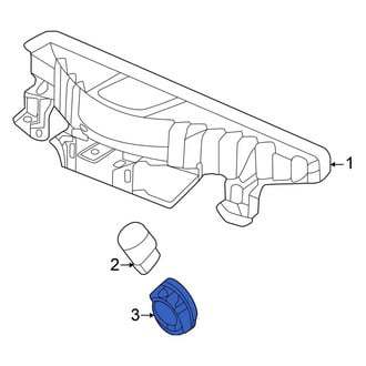 Honda OE - Rear Center High Mount Stop Light Socket