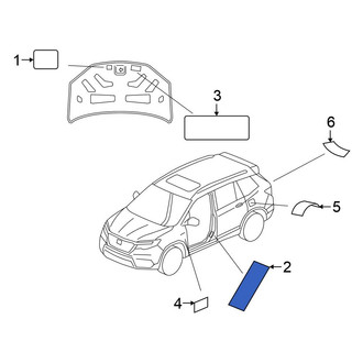 Honda OE - Engine Decal