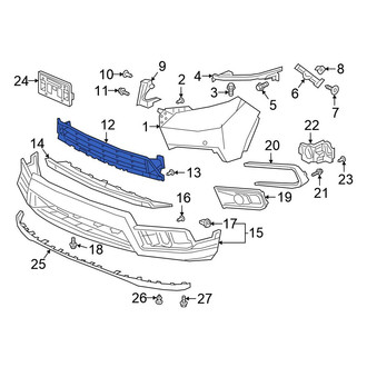 Honda OE - Front Lower Grille