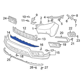 Honda OE - Front Valance Panel