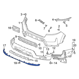 Honda OE - Front Spoiler