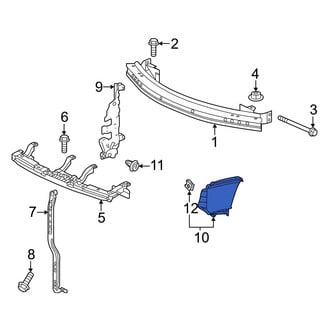 Honda OE - Front Right Brake Air Duct