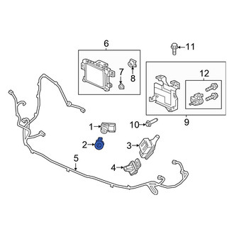 Honda OE - Front Parking Aid Sensor Housing