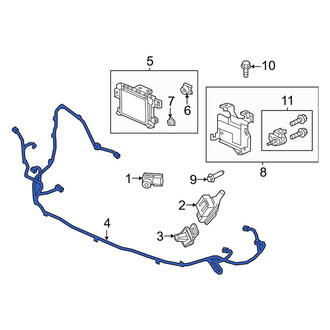 Honda OE - Front Parking Aid System Wiring Harness