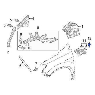 Honda OE - Battery Tray Bolt