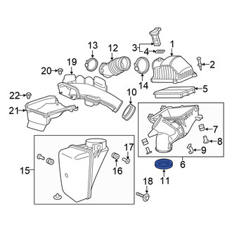 Honda OE - Engine Air Intake Resonator Seal