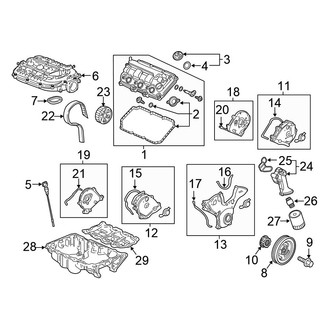 Honda OE - Engine / Transaxle - Engine Parts