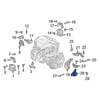Honda OE - Automatic Transmission Mount