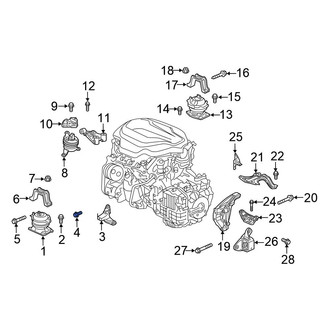 Honda OE - Engine Mount Bolt