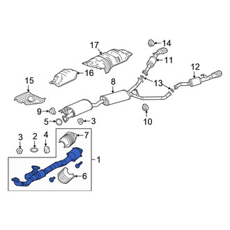 Honda OE - Catalytic Converter