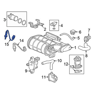 Honda OE - Rear Right Oxygen Sensor