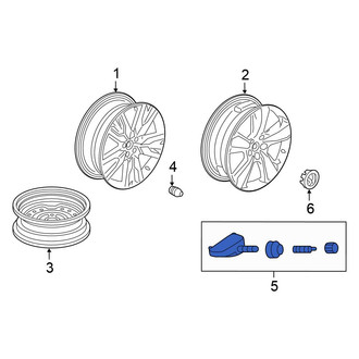 Honda OE - Tire Pressure Monitoring System (TPMS) Sensor