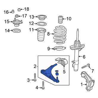 Honda OE - Front Left Suspension Control Arm