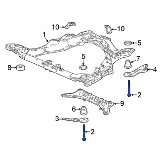 Honda OE - Rear Suspension Crossmember Bolt