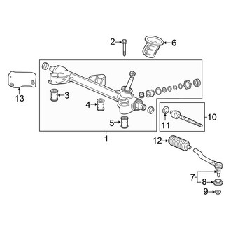Honda OE - Steering Gear & Linkage