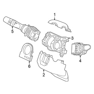 Honda OE - Steering Column - Shroud, Switches & Levers