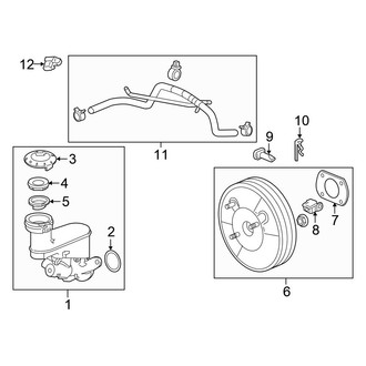 Honda OE - Cowl - Components on Dash Panel