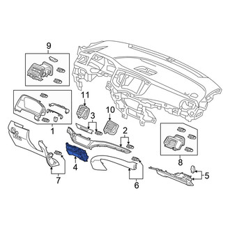 Honda OE - Instrument Panel Pocket