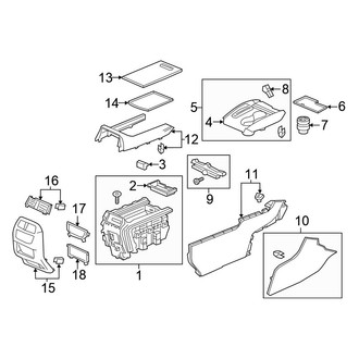 Honda OE - Center Console