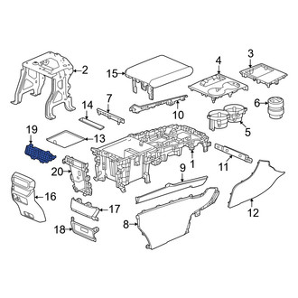 Honda OE - Console Air Vent