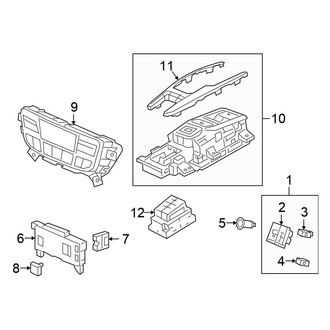 Honda OE - Console - Electrical Components