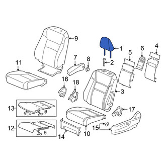 Honda OE - Front Right Headrest
