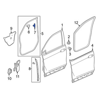 Honda OE - Door Seal Clip