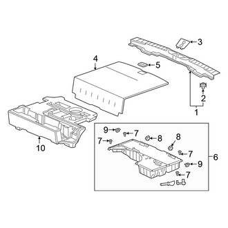 Honda OE - Rear Body & Floor - Interior Trim