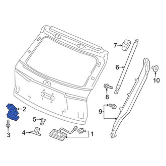 Honda OE - Rear Liftgate Latch