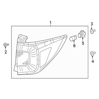 Honda OE - Rear Lamps - Tail Lamps