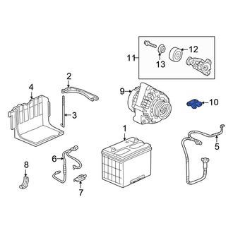 Honda OE - Alternator Bracket