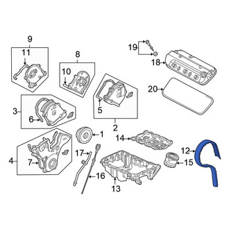 Honda OE - Engine Timing Belt