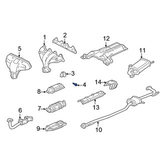 Honda OE - Exhaust Manifold Bolt
